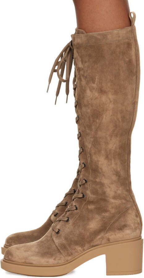 Gianvito Rossi Brown Foster Boots