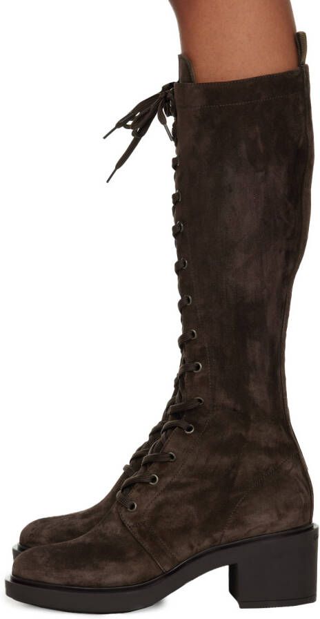 Gianvito Rossi Brown Foster Boots