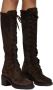 Gianvito Rossi Brown Foster Boots - Thumbnail 4