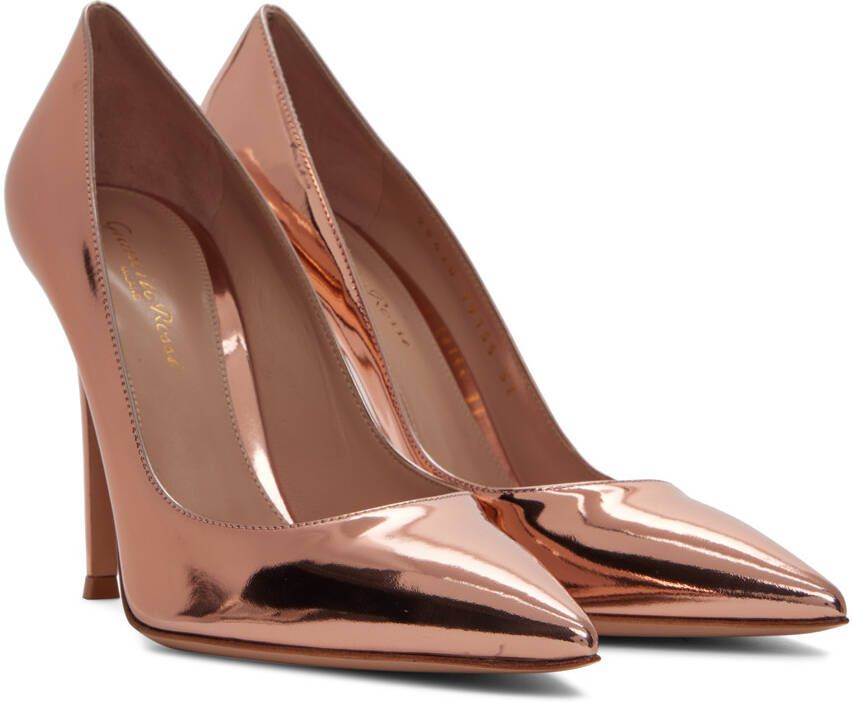 Gianvito Rossi Brown Gianvito 105 Heels