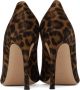 Gianvito Rossi Brown Gianvito 105 Heels - Thumbnail 2