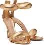 Gianvito Rossi Gold Bijoux Heeled Sandals - Thumbnail 6