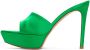 Gianvito Rossi Green Platform Heeled Sandals - Thumbnail 3