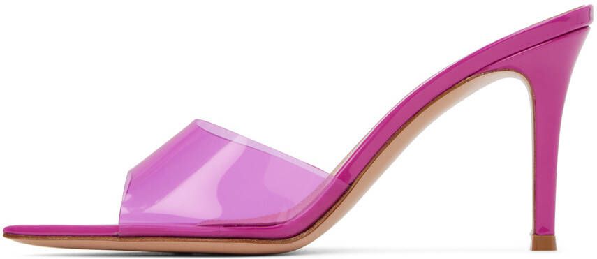 Gianvito Rossi Pink Elle 85 Heeled Sandals