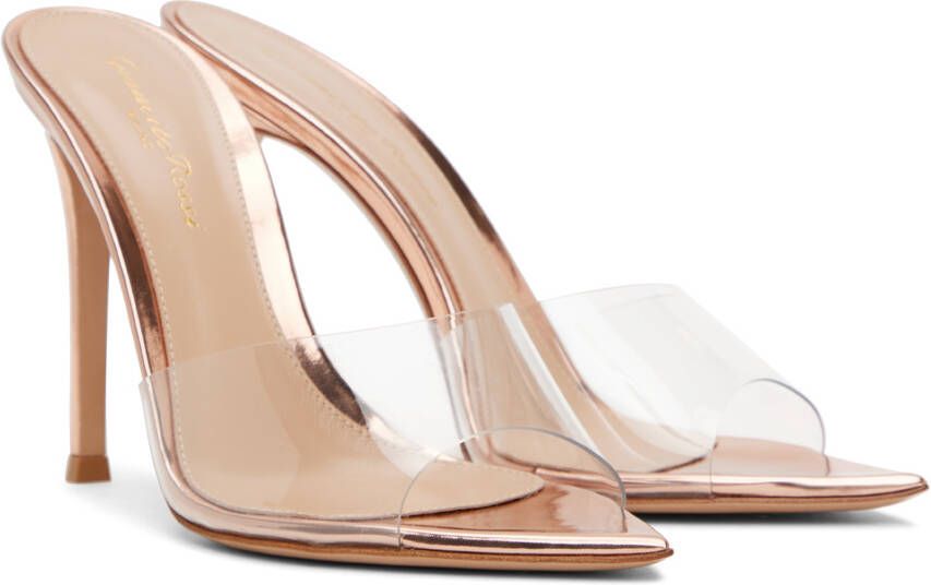 Gianvito Rossi Pink Elle Heeled Sandals