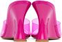 Gianvito Rossi Pink Futura Mules - Thumbnail 2