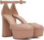 Gianvito Rossi Pink Holly D'Orsay Heels - Thumbnail 4