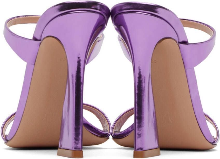 Gianvito Rossi Purple Aura Heeled Sandals