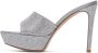 Gianvito Rossi Silver Crystal Tracey Heeled Sandals - Thumbnail 3
