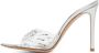 Gianvito Rossi Silver Halley 105 Heeled Mules - Thumbnail 3