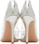 Gianvito Rossi Silver Halley Heels - Thumbnail 2