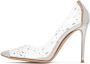 Gianvito Rossi Silver Halley Heels - Thumbnail 3