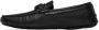 Giorgio Armani Black Leather Driving Loafers - Thumbnail 3