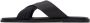 Giorgio Armani Black Leather Sandals - Thumbnail 3