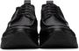 Giorgio Armani Black Paneled Chunky Sneakers - Thumbnail 2
