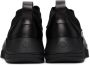 Giorgio Armani Black Paneled Chunky Sneakers - Thumbnail 4