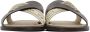 Giorgio Armani Brown & Beige Leather Sandals - Thumbnail 2