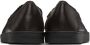 Giorgio Armani Brown Leather Loafers - Thumbnail 2