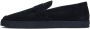 Giorgio Armani Navy Embossed Loafers - Thumbnail 3