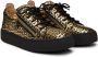 Giuseppe Zanotti Black & Gold Frankie Monogram Sneakers - Thumbnail 4