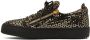 Giuseppe Zanotti Black & Gold Frankie Sneakers - Thumbnail 3