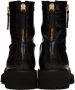 Giuseppe Zanotti Black GZ Alexa Faux-Leather Ankle Boots - Thumbnail 2