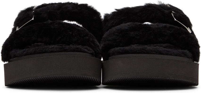 Giuseppe Zanotti Black Jolanda Winter Sandals