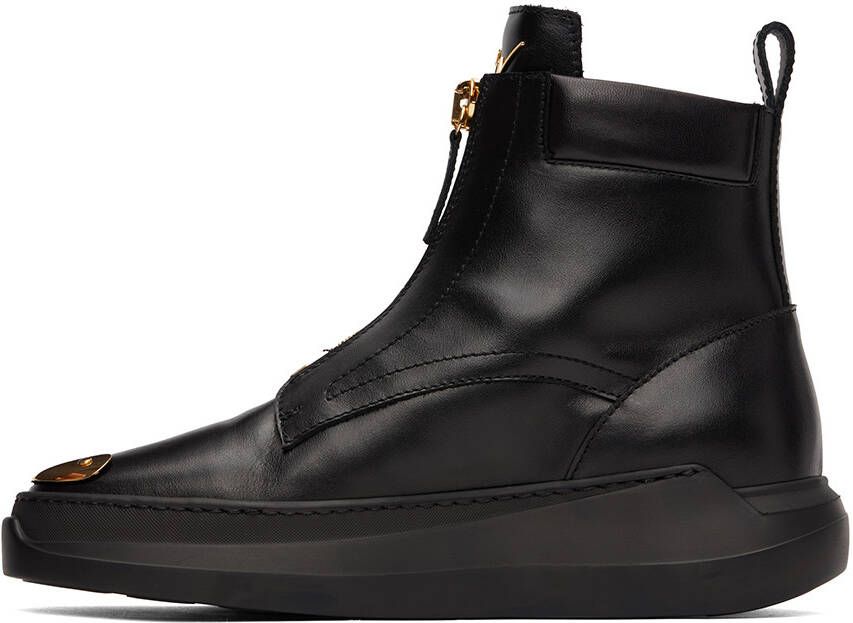 Giuseppe Zanotti Black Kashton Sneakers