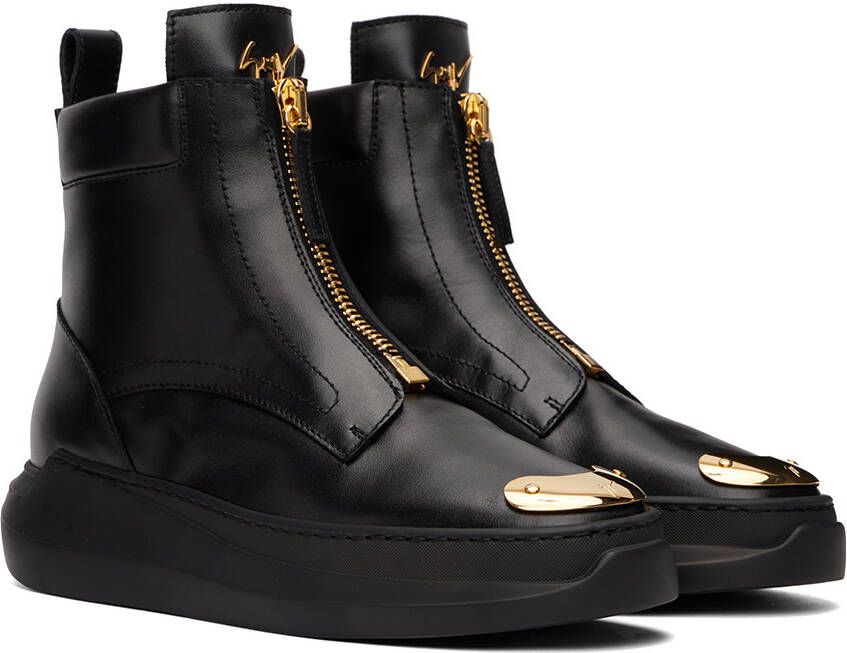 Giuseppe Zanotti Black Kashton Sneakers