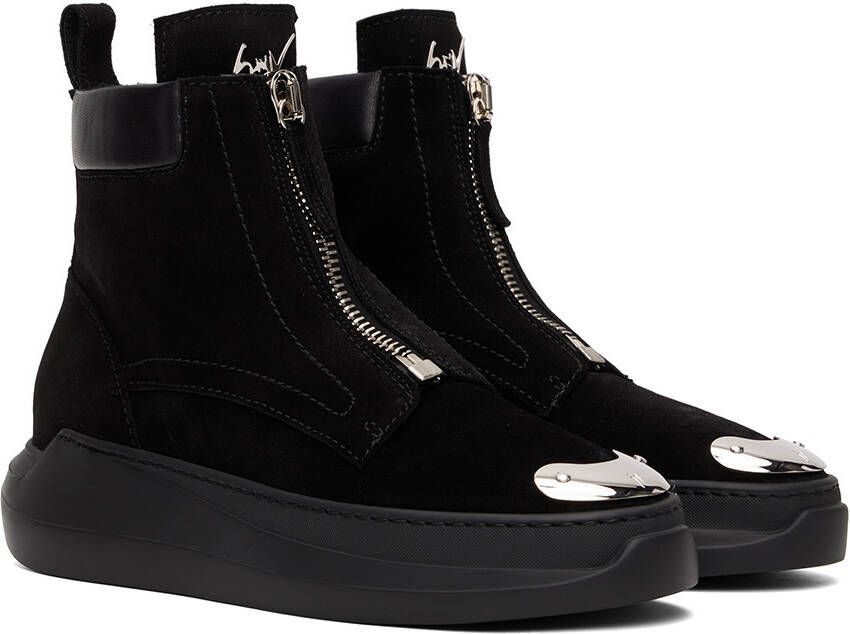 Giuseppe Zanotti Black Kashton Sneakers