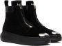 Giuseppe Zanotti Black Kashton Sneakers - Thumbnail 4