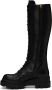 Giuseppe Zanotti Black Lace-Up Boots - Thumbnail 3