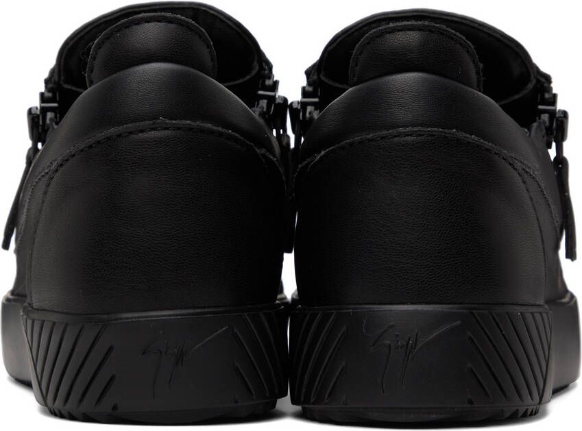 Giuseppe Zanotti Black 'The Sharks 5.0' Low Sneakers