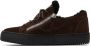 Giuseppe Zanotti Brown Frankie Winter Sneakers - Thumbnail 3