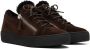 Giuseppe Zanotti Brown Frankie Winter Sneakers - Thumbnail 4