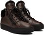 Giuseppe Zanotti Brown Kriss Sneakers - Thumbnail 4