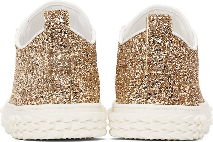 Giuseppe Zanotti Gold Blabber Sneakers