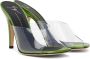 Giuseppe Zanotti Green Curvy 105mm Heeled Sandals - Thumbnail 4