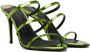 Giuseppe Zanotti Green Metallic Heeled Sandals - Thumbnail 4