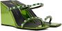 Giuseppe Zanotti Green Shangay Heeled Sandals - Thumbnail 4