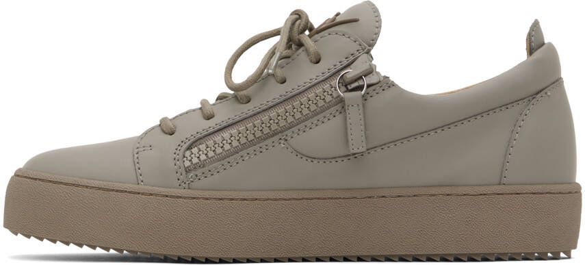 Giuseppe Zanotti Khaki Frankie Sneakers