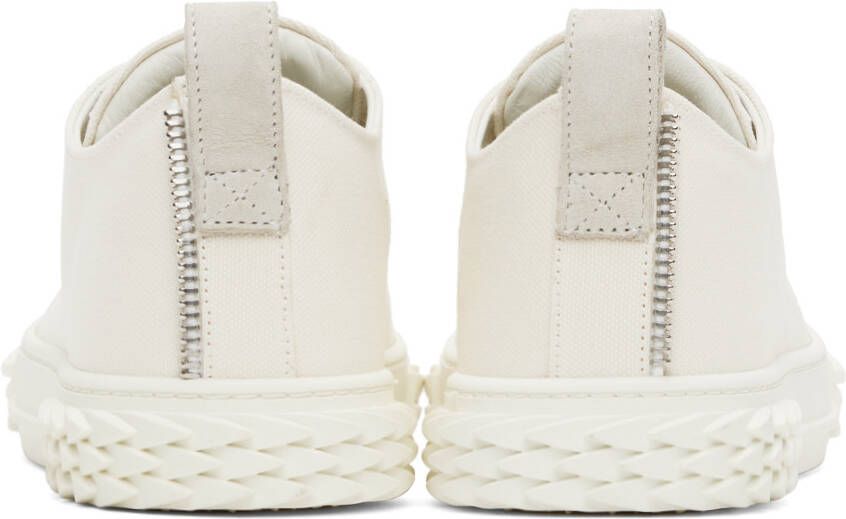 Giuseppe Zanotti Off-White Blabber Sneakers