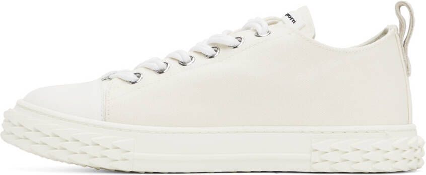 Giuseppe Zanotti Off-White Blabber Sneakers