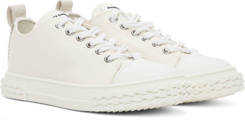 Giuseppe Zanotti Off-White Blabber Sneakers