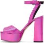 Giuseppe Zanotti Pink Blasvegas 120mm Heeled Sandals - Thumbnail 3