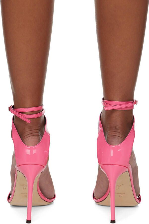 Giuseppe Zanotti Pink Catia Heeled Sandals