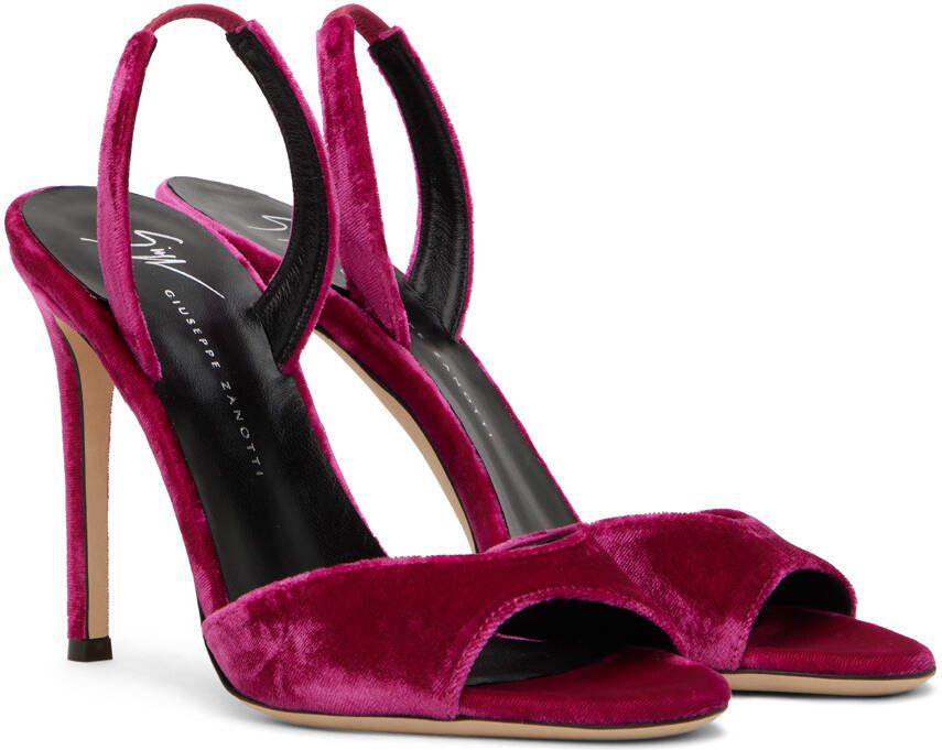 Giuseppe Zanotti Pink Lilibeth Heeled Sandals