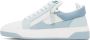 Giuseppe Zanotti White & Blue Gz94 Sneakers - Thumbnail 3