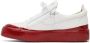 Giuseppe Zanotti White & Red Frankie Match Sneakers - Thumbnail 3