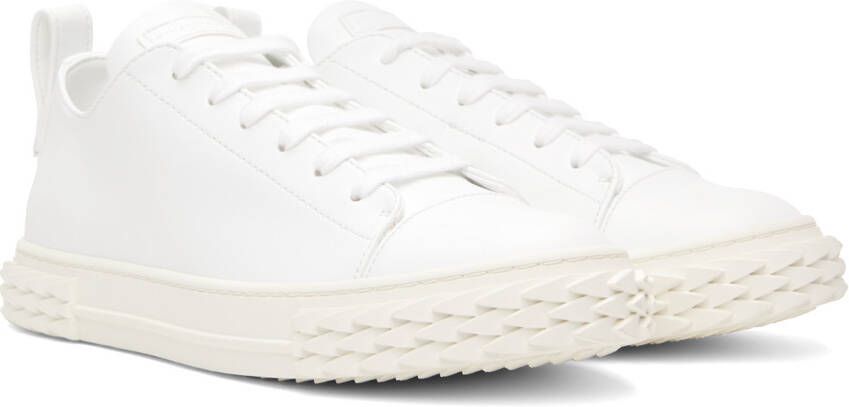Giuseppe Zanotti White Blabber Sneakers